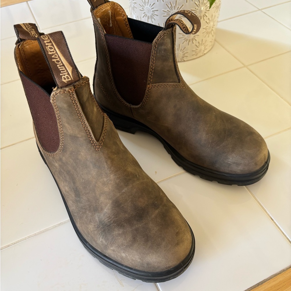 Blundstone Women's Brown Leather Boots Size 8